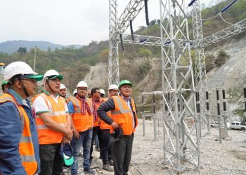 Power from Middle Tamor connected to the Koshi Corridor