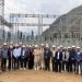 Visiting MBZ delegation inspect Trishuli substation