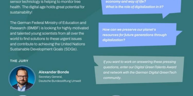 BMBF accepting applications for Digital GreenTalents Award 2024