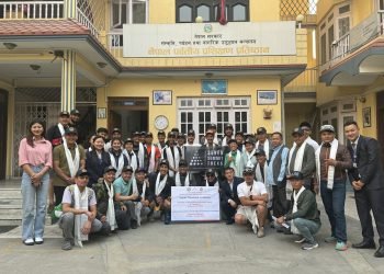 NMA students embark on Gyaji Kang expedition