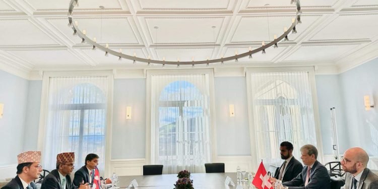 Nepal-Switzerland discuss bilateral cooperation on trade and tourism