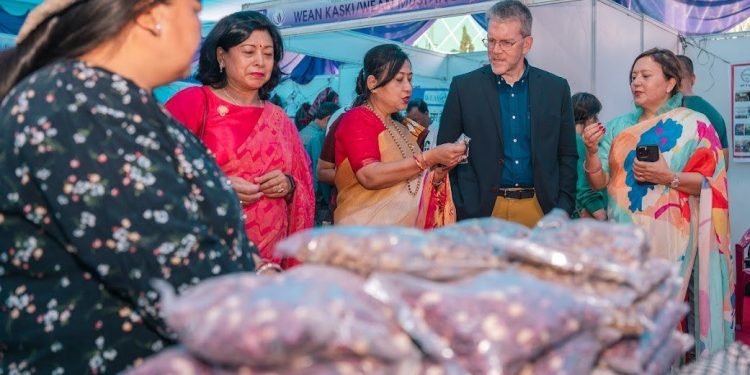 U.S. Ambassador Thompson visits 7th Int’l Women’s Trade Expo in Kathmandu