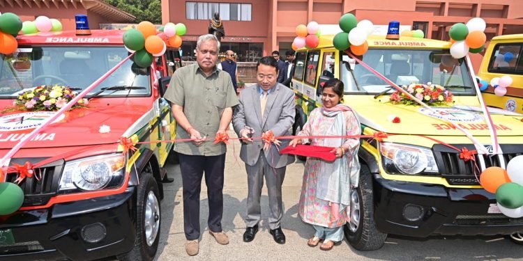Government of India gifted 35 Ambulances and 66 School Buses in various districts of Nepal