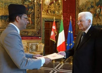 Letter of credence presented