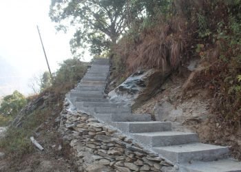 Paved trekking route constructed in Myagdi