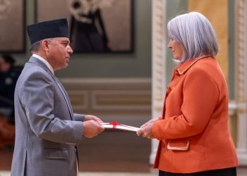 Letters of Credence presented
