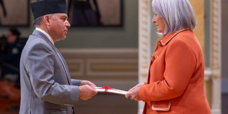 Letters of Credence presented