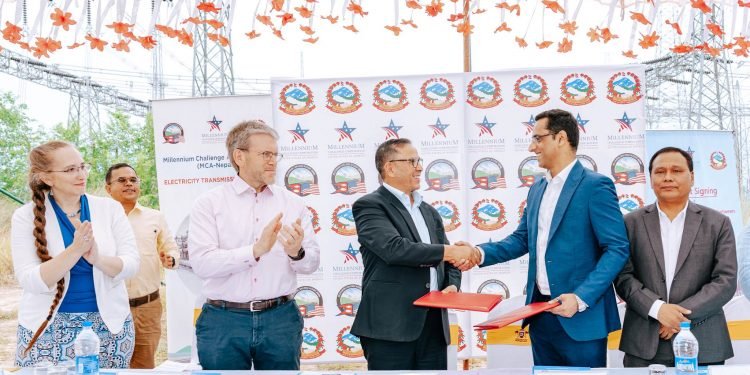 MCA- Nepal signs contract to develop 400 kV New Butwal Substation