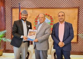 MoU signing for resort construction in Rara region encouraging-PM