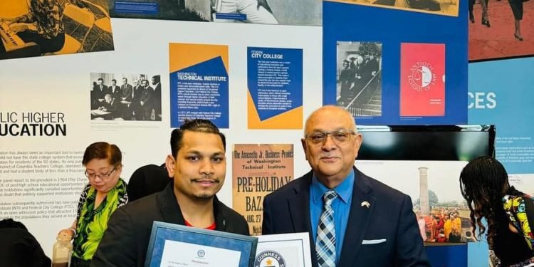 Nepal’s “Parkour King” Sunar sets new world record 