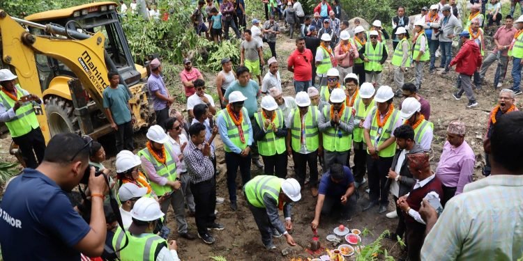 Construction of Tamor-Mewa hydel project begins