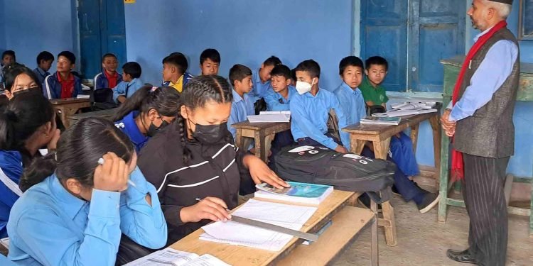 Life-skill literacy campaign in public schools of Khotang