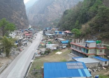 Beni-Jomsom-Korala road sees 80 percent physical progress in eight years