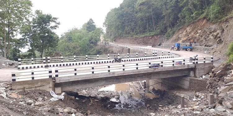 Construction of motorable bridges over before deadline