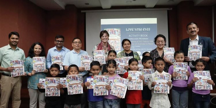 Educational booklet, “Love Your Eyes”, launched  