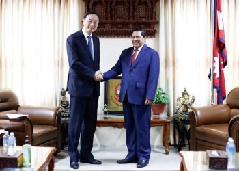 Chinese Vice Minister calls on DPM and Foreign Minister Shrestha