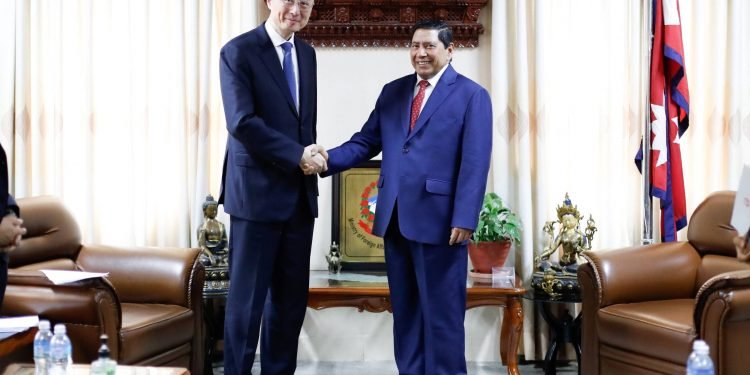 Chinese Vice Minister calls on DPM and Foreign Minister Shrestha