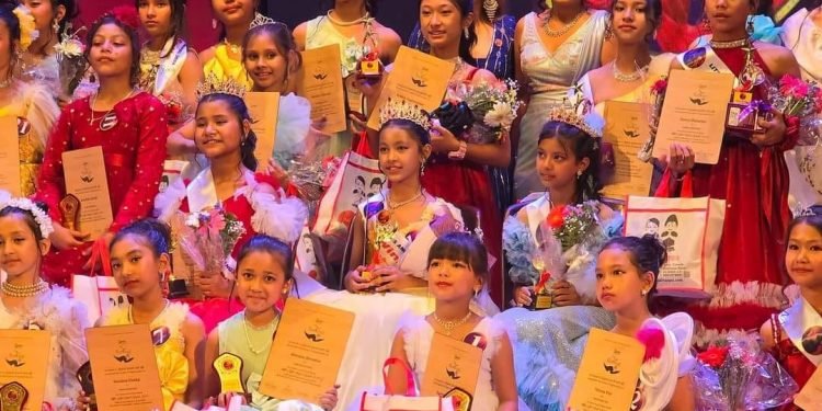 Eleven-year-old Shrestha wins Little Miss Angel 2024 title