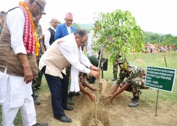 Three-tier collaboration vital for Chure conservation: PM Dahal