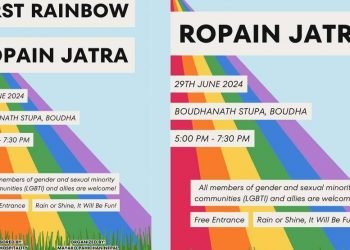 MKPN marking first Rainbow Ropai Jatra Festival in Nepal