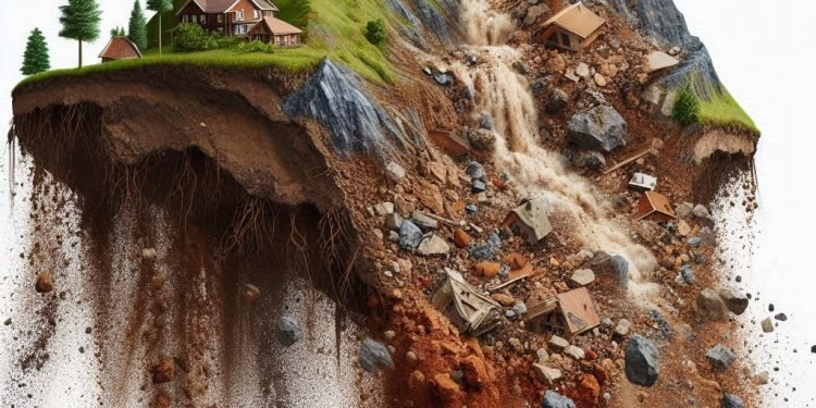 Seven thousand people likely to be affected due to landslide and flooding in Tanahu