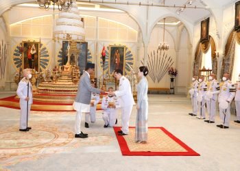 Ambassador Oli presents Letters of Credence