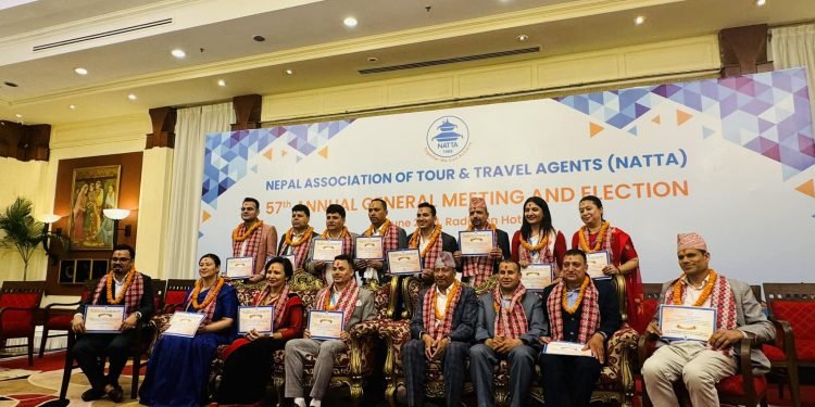 Thapaliya elected chair of NATTA