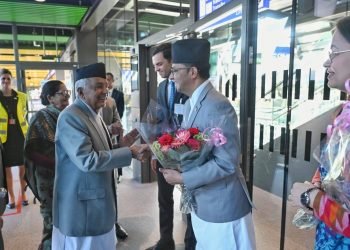President Paudel reaches Geneva