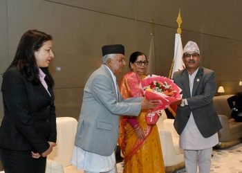 President Paudel leaves Doha for Geneva this morning