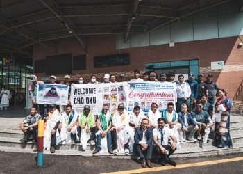 Record-setting Cho Oyu climbing team honoured in Kathmandu