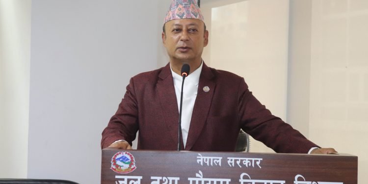 Minister Khadka urges for effective atmospheric information