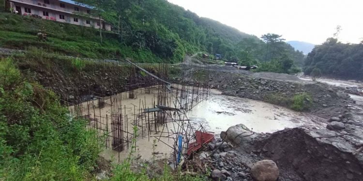 Flood sweeps away two workers of hydel project in Bhojpur