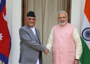 Indian Prime Minister Modi congratulates PM Oli