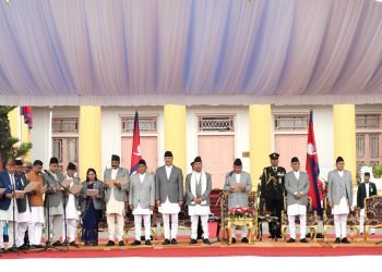 Newly-appointed 19 ministers sworn in