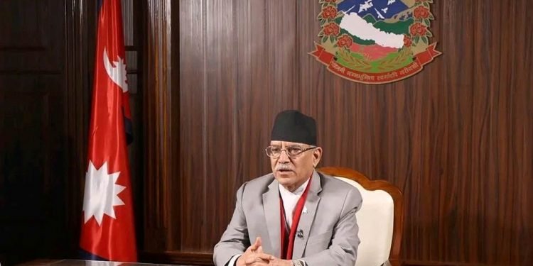 PM Dahal expresses sorrow over huge loss of lives, property