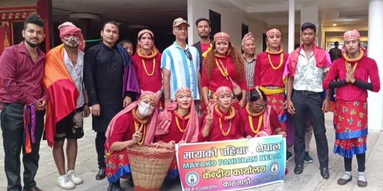 Nepal’s SGM community celebrates First Rainbow Ropai Jatra
