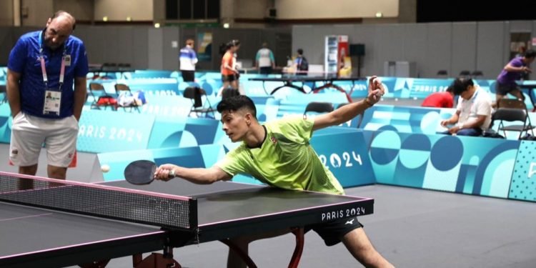 Australian Ambassador Volk offers best wishes to Nepali Olympian Shrestha