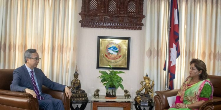 Chinese ambassador calls on Foreign Affairs Minister