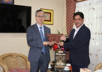 Chinese Ambassador calls on Industry Minister Bhandari
