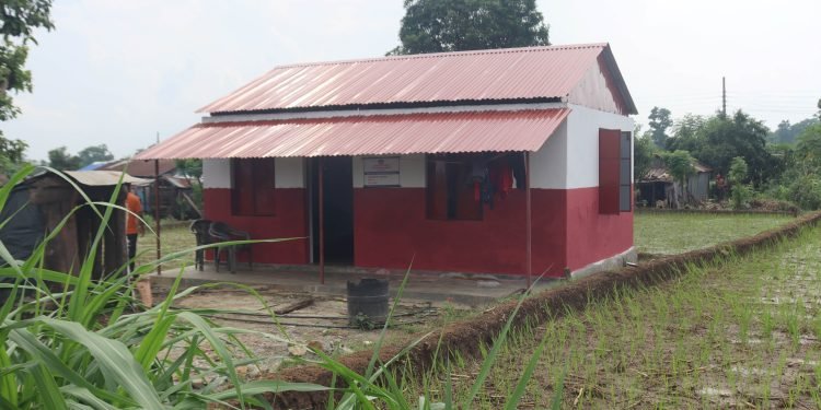 22 houses built for Chepang families