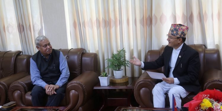Indian Ambassador calls on Minister Shahi