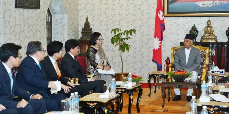 President Paudel urges Japanese to invest in Nepal