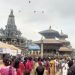 Hundreds of devotees gather at Krishna temple in Patan to observe Shri Krishna Janmaashtami