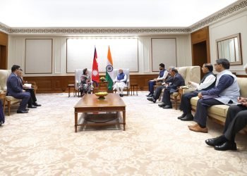 Foreign Affairs minister Dr Rana holds meetings with Indian officials