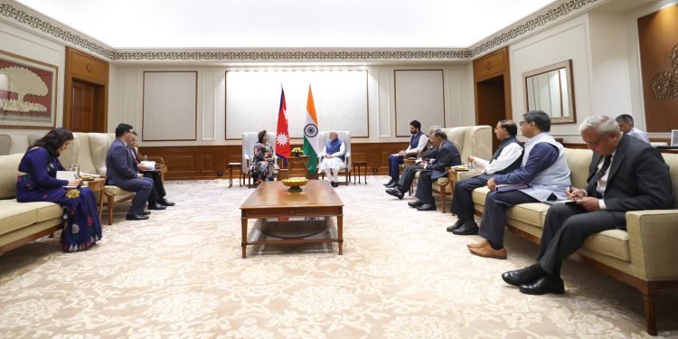 Foreign Affairs minister Dr Rana holds meetings with Indian officials