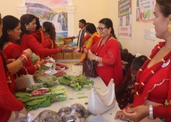 Nuwakot CCI organises exhibition of agricultural products on Teej occasion