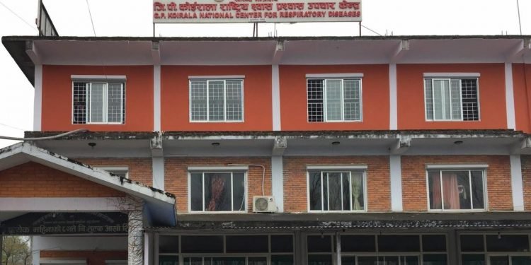 10-bed dengue ward set up in GP Koirala Hospital