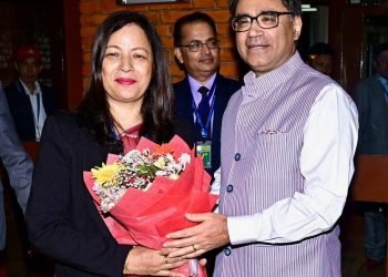 Indian Foreign Secretary Misri in Kathmandu