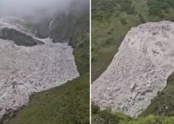 Avalanche hits Mustang village, blocking Bokse river