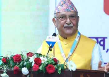 PM Oli urges people to practice yoga